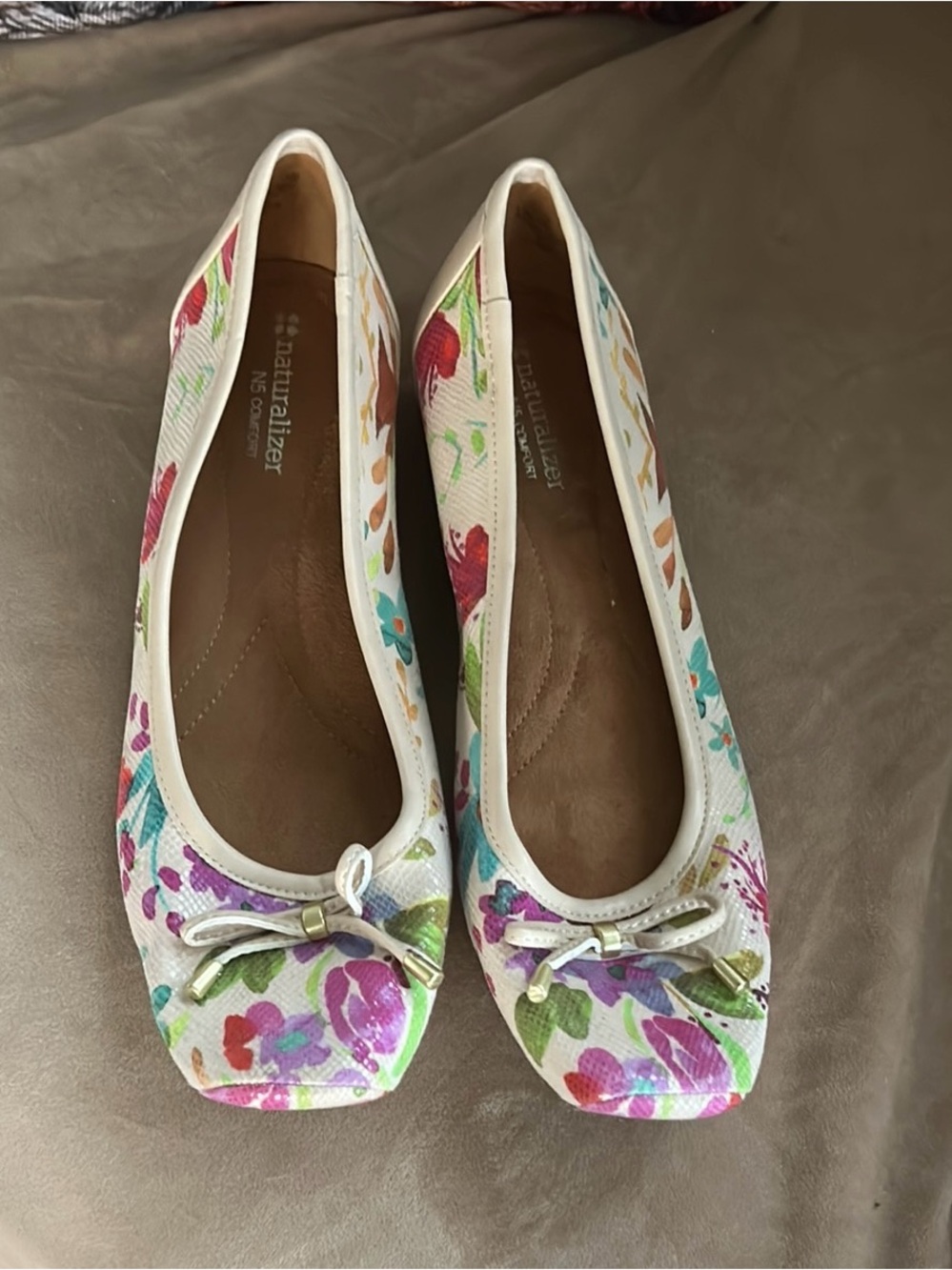 Naturalizer Floral Ballet Flats